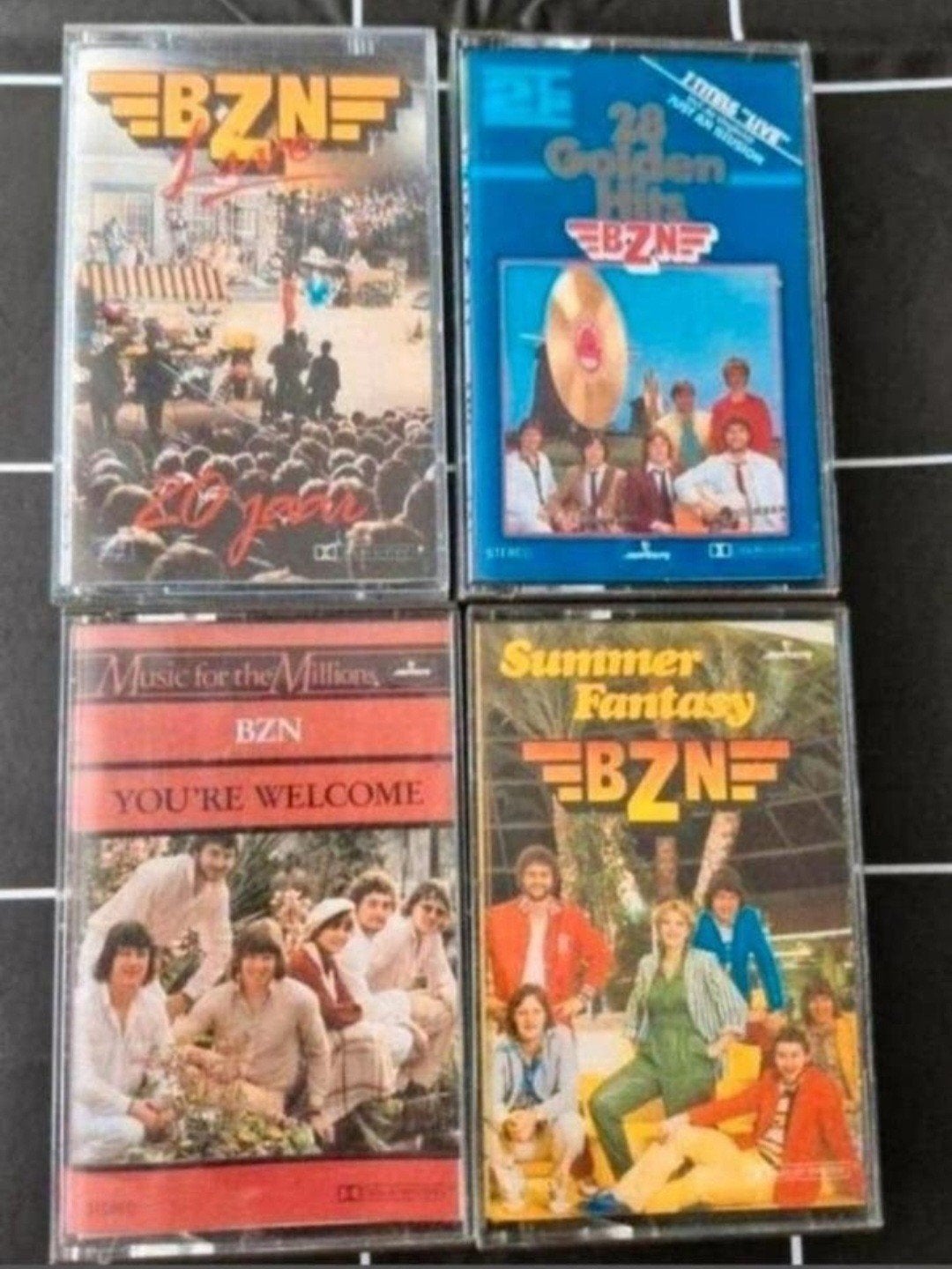 Verschillende cassetebandjes BZN, Cd's en Dvd's, Cassettebandjes, Ophalen of Verzenden, Zo goed als nieuw, Overige genres, 2 t/m 25 bandjes