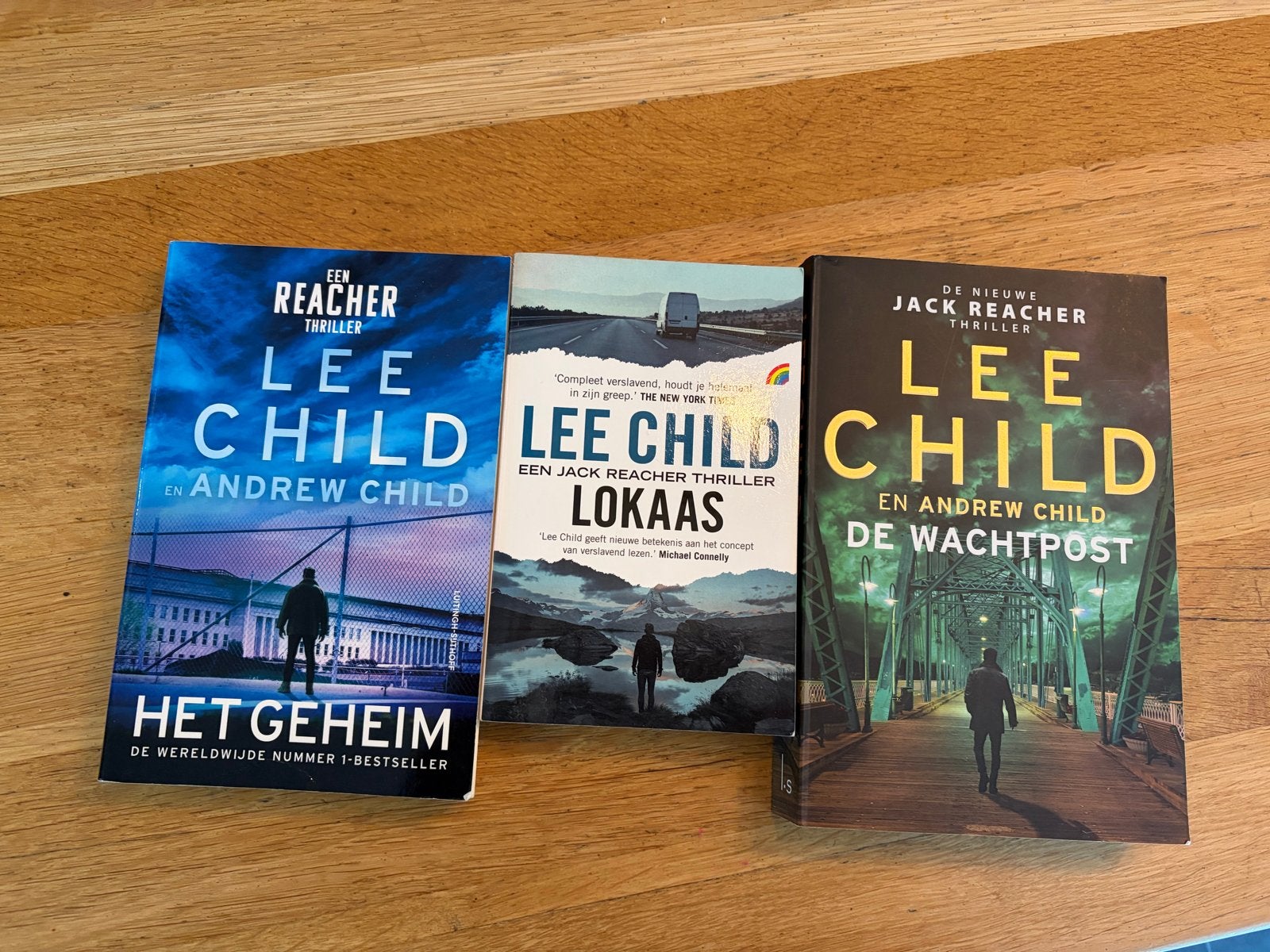 Lee Child & Andrew Child - Jack Reacher Thrillers (3 boeken), Boeken, Ophalen of Verzenden, Zo goed als nieuw