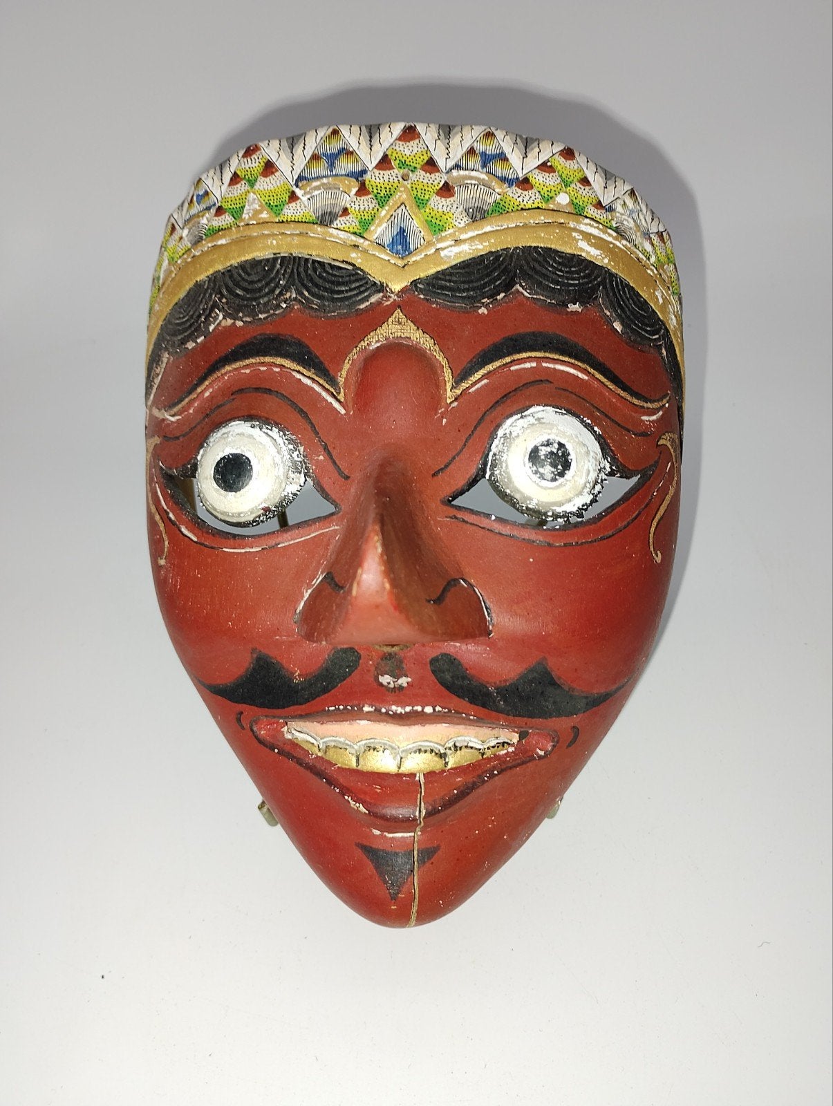 vintage Javaans topeng dansmasker, Ophalen of Verzenden