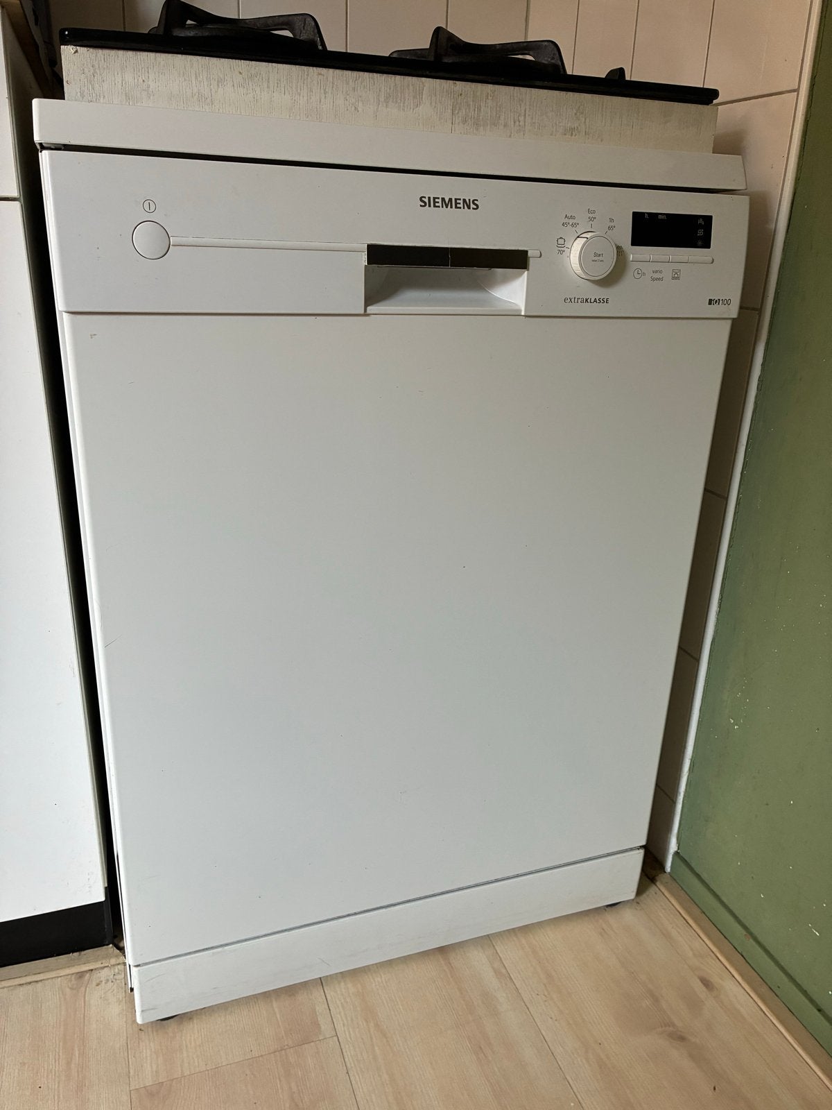 Siemens vaatwasser, vrijstaand, wit, Witgoed en Apparatuur, Vaatwasmachines, Ophalen, Gebruikt, 60 cm of meer, Eco programma