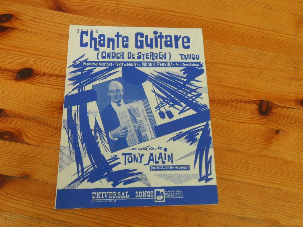 Chante guitare / tango de ma jeunesse - peirez / sergo, Muziek en Instrumenten, Gitaar, Gebruikt, Ophalen of Verzenden, Artiest of Componist