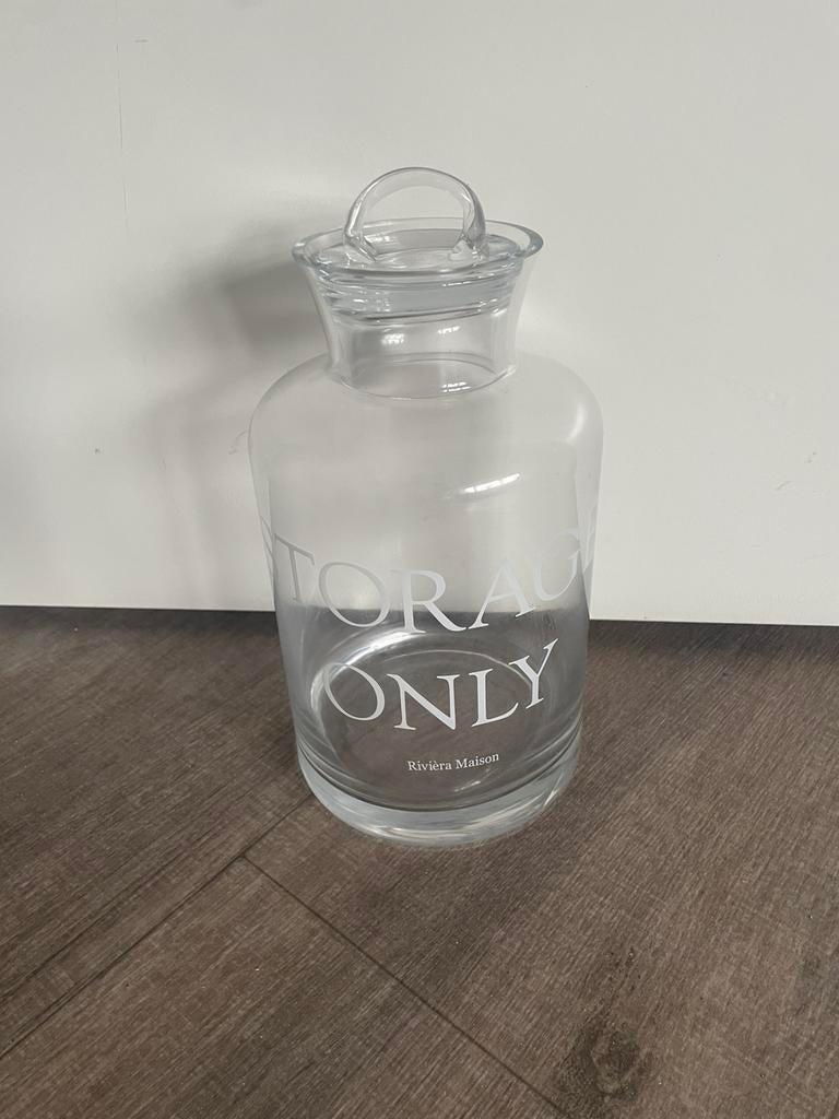 Riviera Maison Storage pot, Ophalen of Verzenden, Zo goed als nieuw