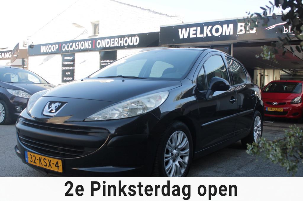 Peugeot 207 1.4 VTi Look / Airco / Elektrische ramen /, Auto's, Voorwielaandrijving, Stof, Zwart, Zwart
