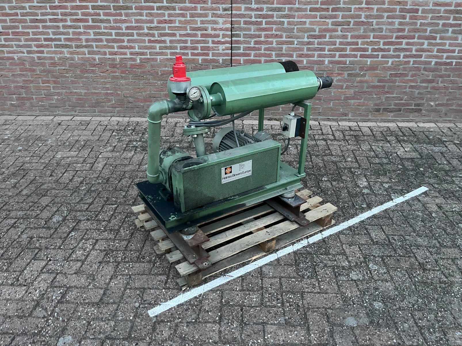 Proff. industriële blower (z.g.a.n), Ophalen