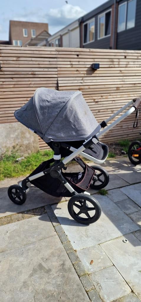 Bugaboo Fox complete ALU/BLACK kinderwagen, Ophalen, Gebruikt, Bugaboo