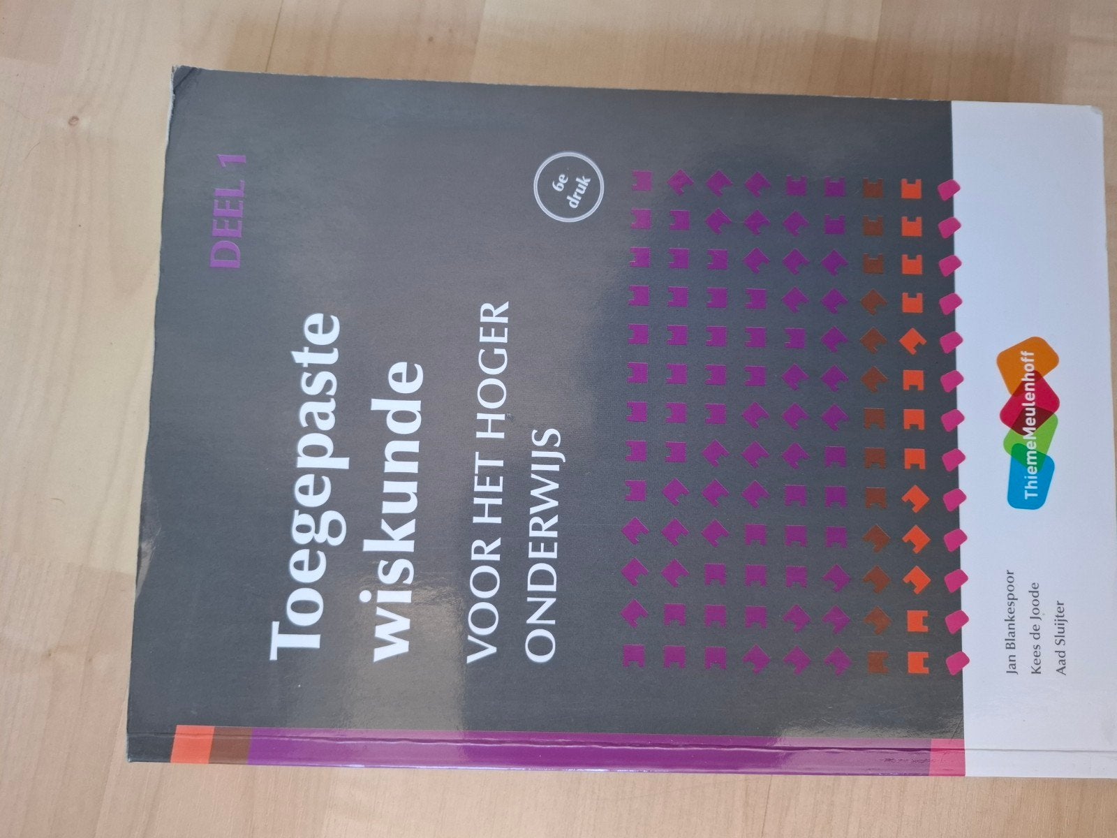 Toegepaste wiskunde J.H. Blankespoor - 1, Boeken, Studieboeken en Cursussen, Ophalen of Verzenden, Zo goed als nieuw, J.H. Blankespoor; C. de Joode; A. Sluijter
