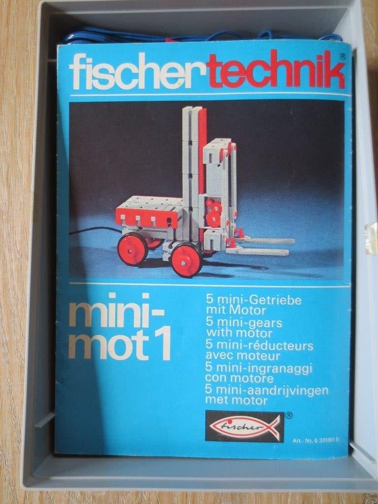 Fischer Technik Hobby doos : Mini Mot 1 Educatief speelgoed., Ophalen of Verzenden, Zo goed als nieuw