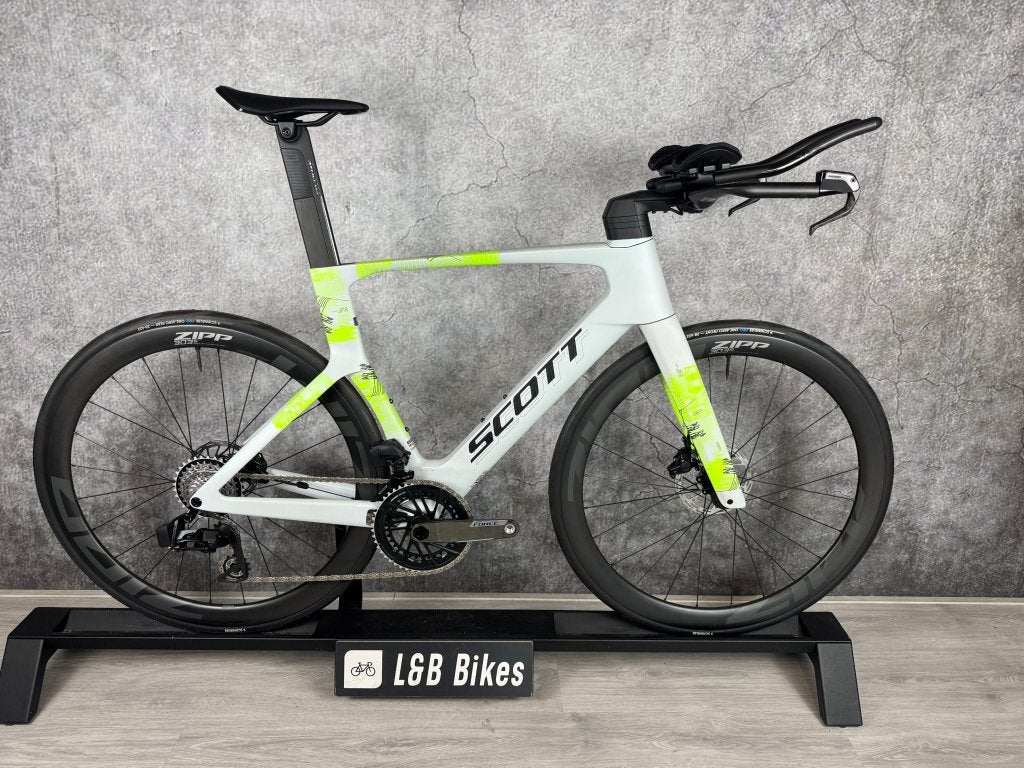 Nieuw! Scott Foil RC TRI Sram Force AXS Zipp 303S, Overige merken, 28 inch, Carbon, Sram
