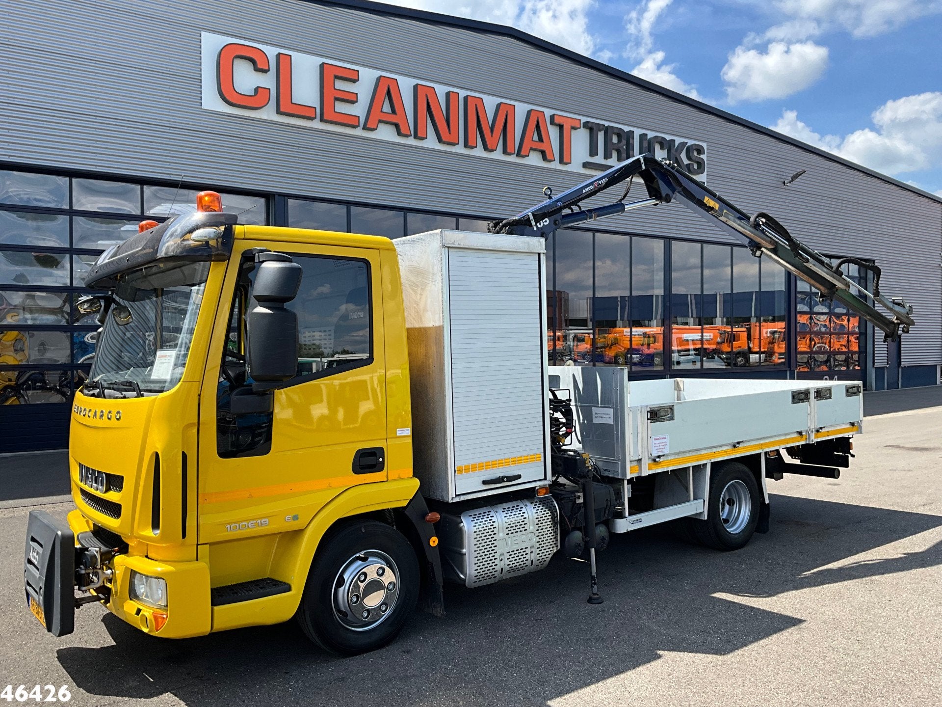 Iveco Eurocargo ML100E19 Euro 6 Amco Veba 5 Tonmeter laadkra, Auto's, 188 pk, Achterwielaandrijving, Euro 6, Iveco