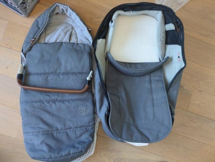 Joolz kinderwagen wiegje met slaapzak en Koekela invouwdeken, Zo goed als nieuw, Met reiswieg, Ophalen, Kinderwagen