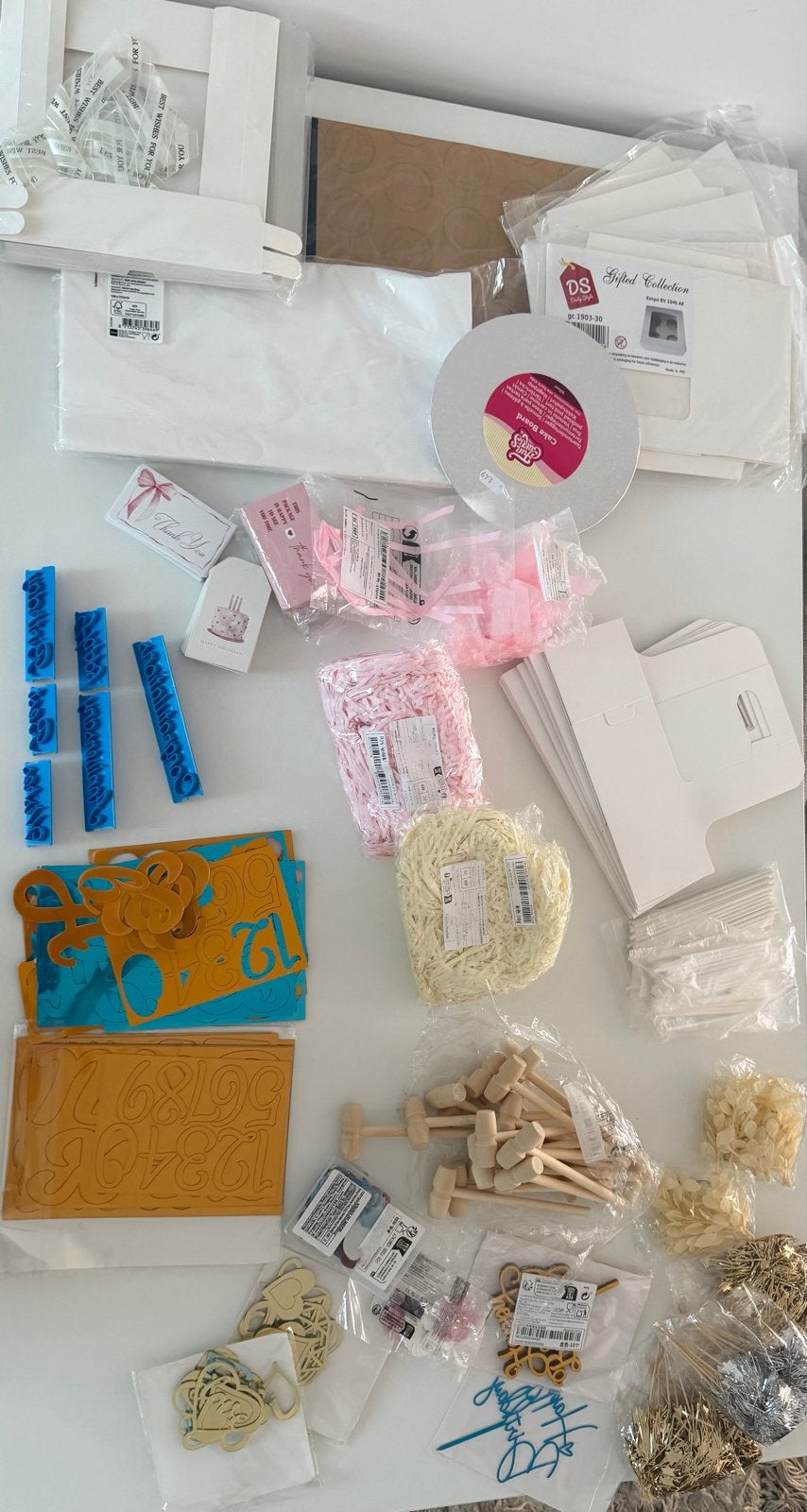 Grote partij bakbenodigdheden voor taarten en cupcakes, Ophalen of Verzenden, Zo goed als nieuw, Taarten of Cupcakes, Overige typen