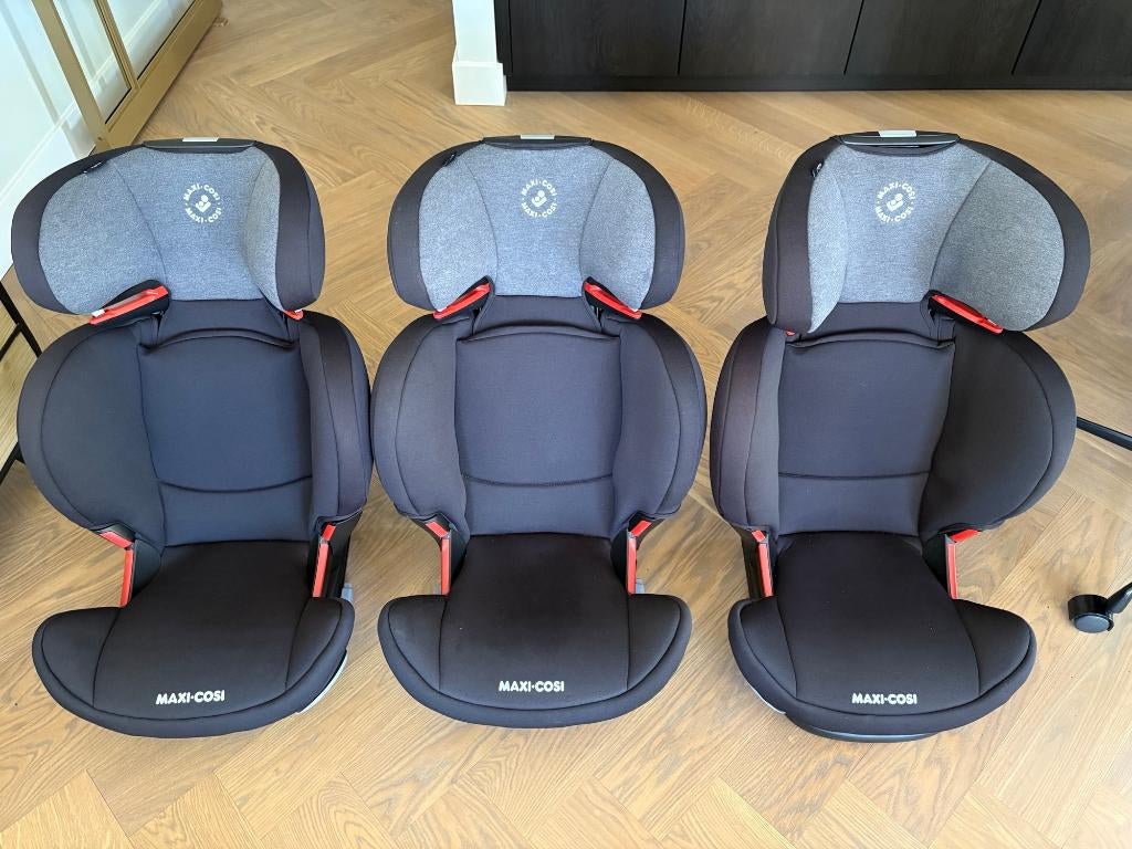 Maxi Cosi Rodifix Airprotect - Nomad Black - 3 stuks, Ophalen, Verstelbare rugleuning, 15 t/m 36 kg, Zo goed als nieuw