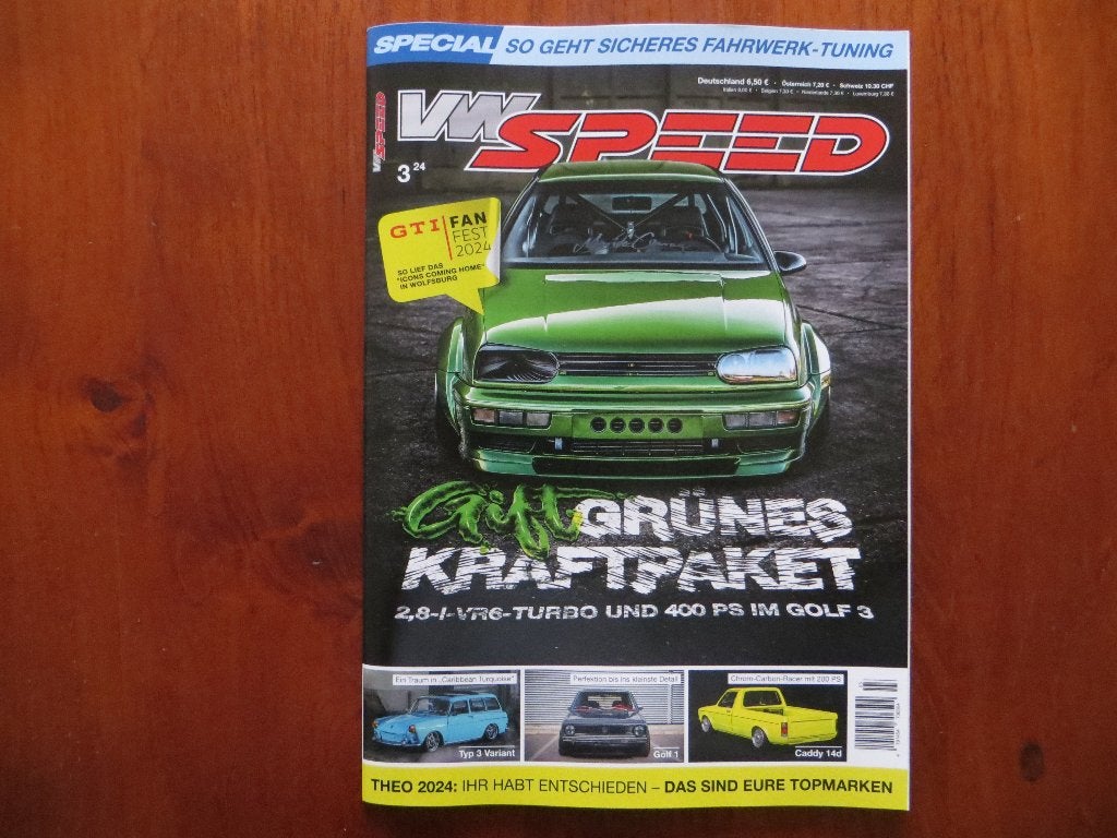 VW Speed (3 2024) Typ 3 Varant, Golf 1, Caddy 14d, Jetta II, Ophalen of Verzenden, Nieuw, Volkswagen
