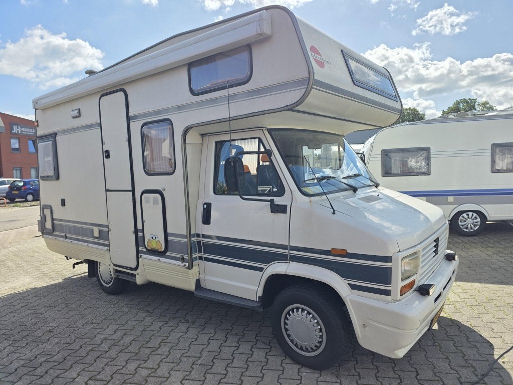 Bürstner alkoof 4 persoons zeer nette camper 1990 A, Alkoof, Bedrijf, Handgeschakeld, Bürstner
