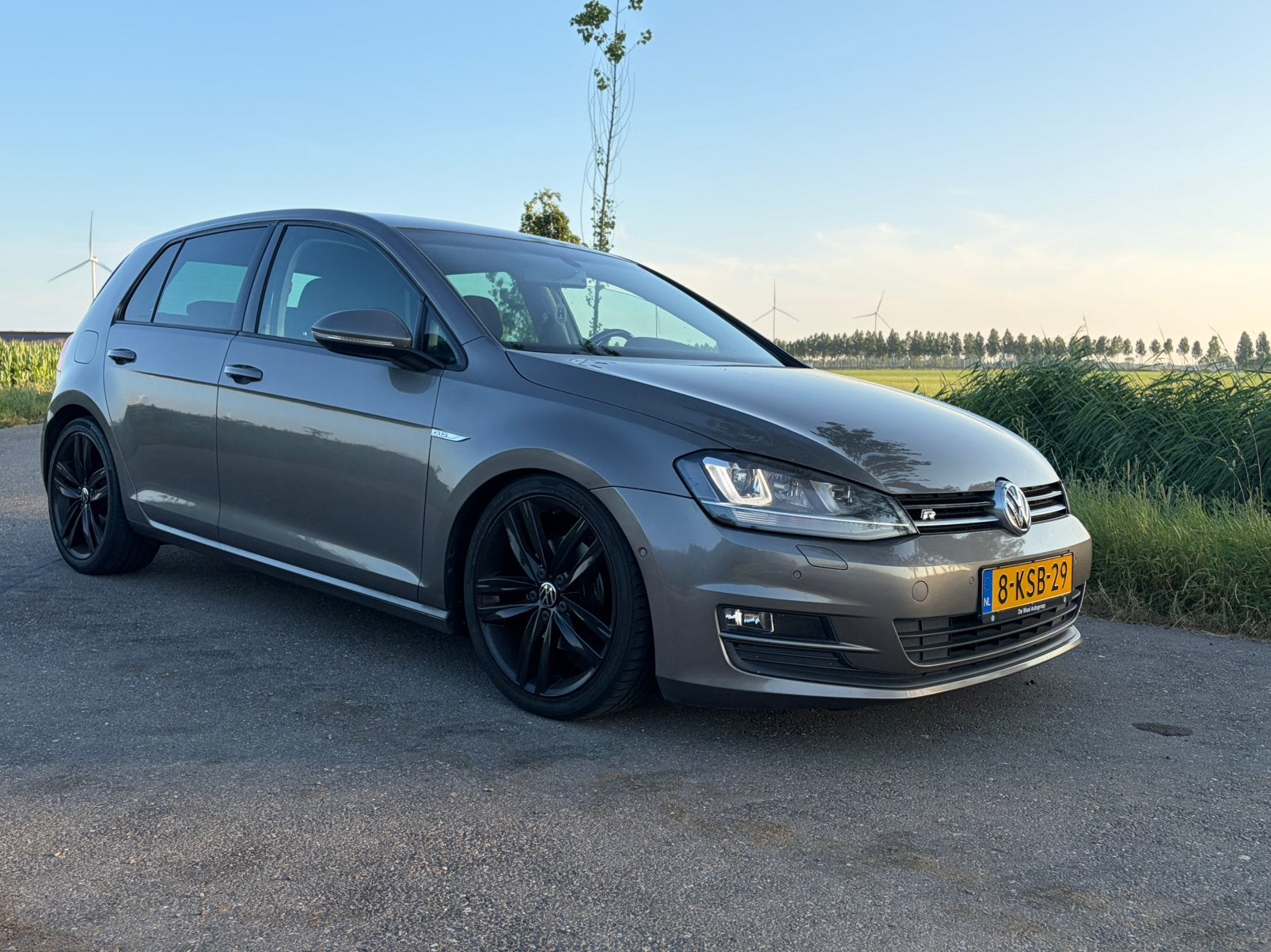 Volkswagen Golf 1.6 TDI 81KW 5D Blue Motion 2013 Grijs, Voorwielaandrijving, Stof, 4 cilinders, Parkeersensor