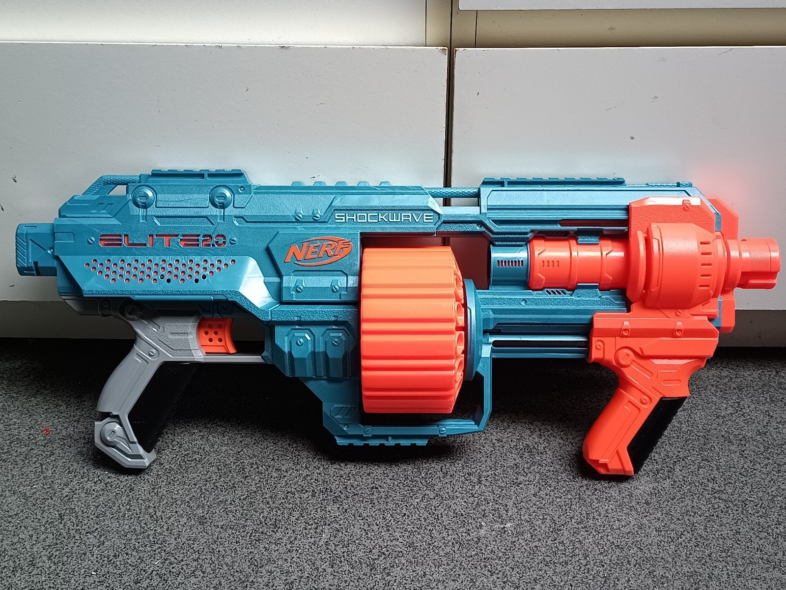 Nerf Elite 2.0 Shockwave RD-15 Blaster, Ophalen, Gebruikt, Jongen of Meisje
