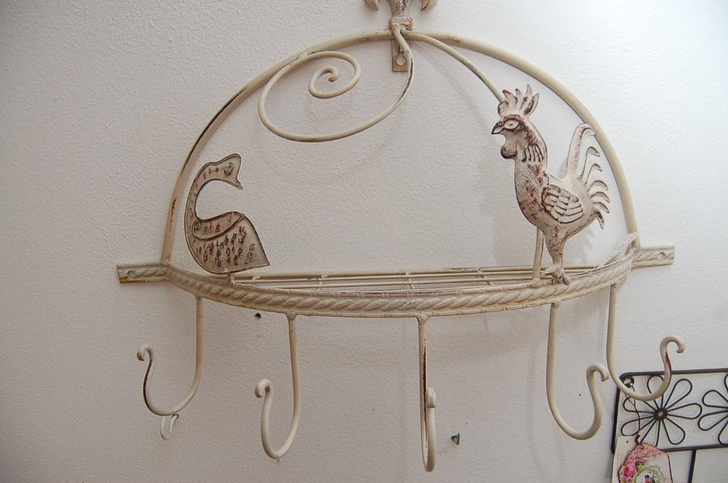 brocante wandrek wildrek 5 haken, Antiek en Kunst, Curiosa en Brocante, Ophalen