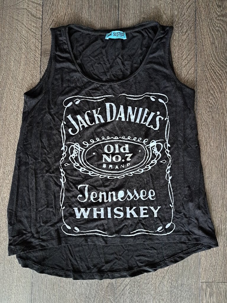 Jack Daniel's Tennessee Whiskey  Top   Sustilo - S   jusa17, Zwart, Zo goed als nieuw, Sustilo, Ophalen of Verzenden