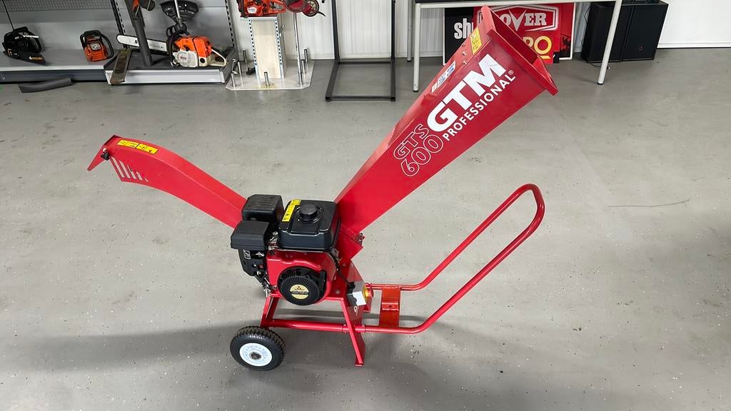 Gtm tuinhakselaar, type gts600, Ophalen, Benzine, Info@dewild, De wild rossendaal