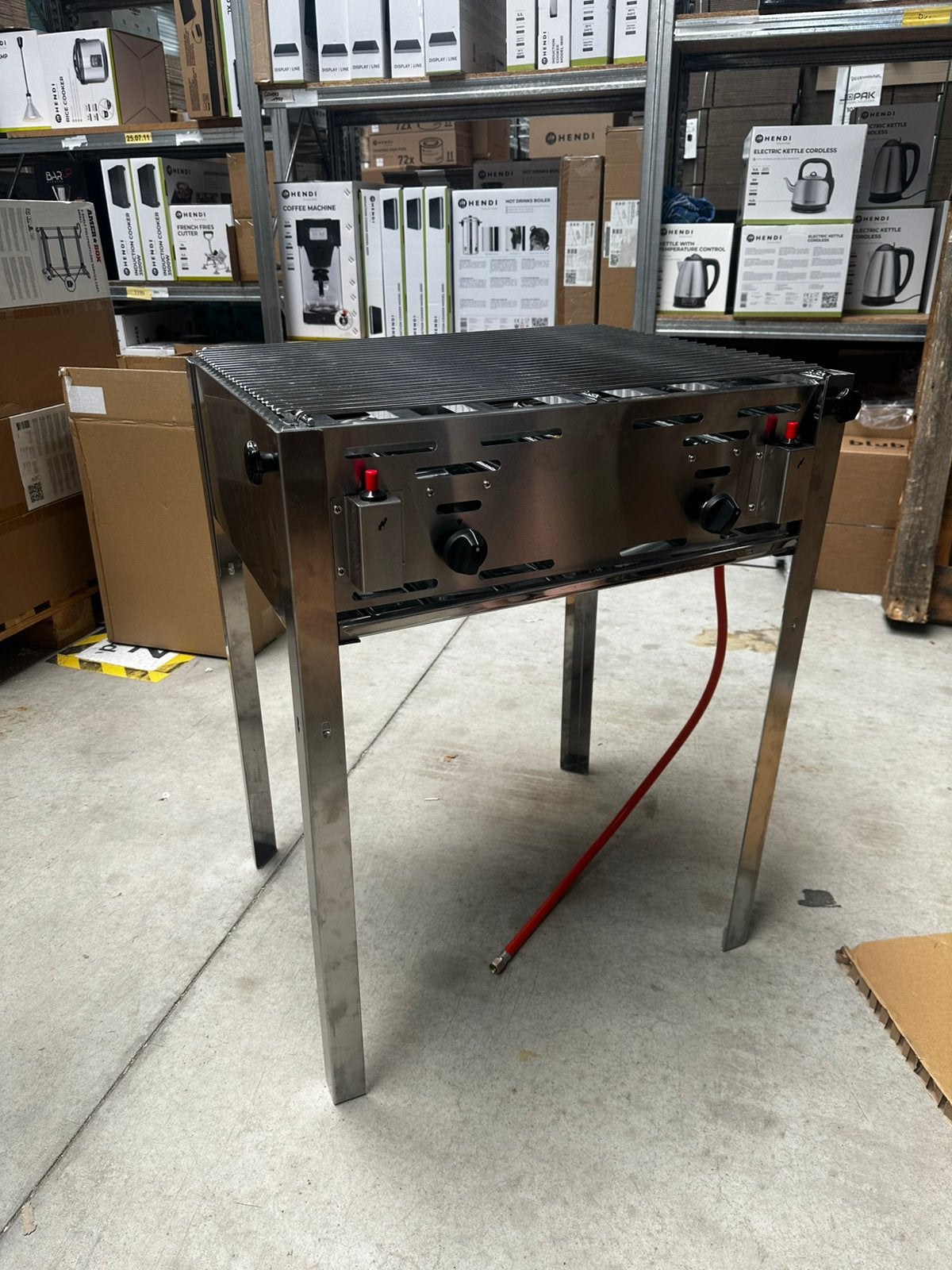 Hendi Gas BBQ Grill-master Maxi, 11,6 kw, Ophalen of Verzenden, Zo goed als nieuw