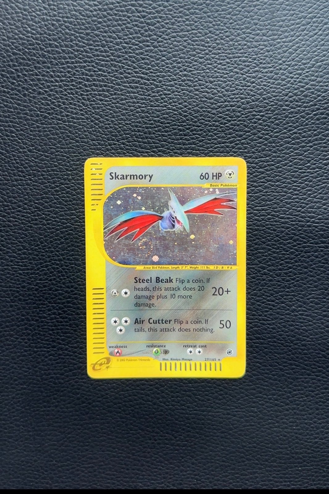 Skarmory #27 | Pokemon Expedition, Ophalen of Verzenden, Zo goed als nieuw, Foil