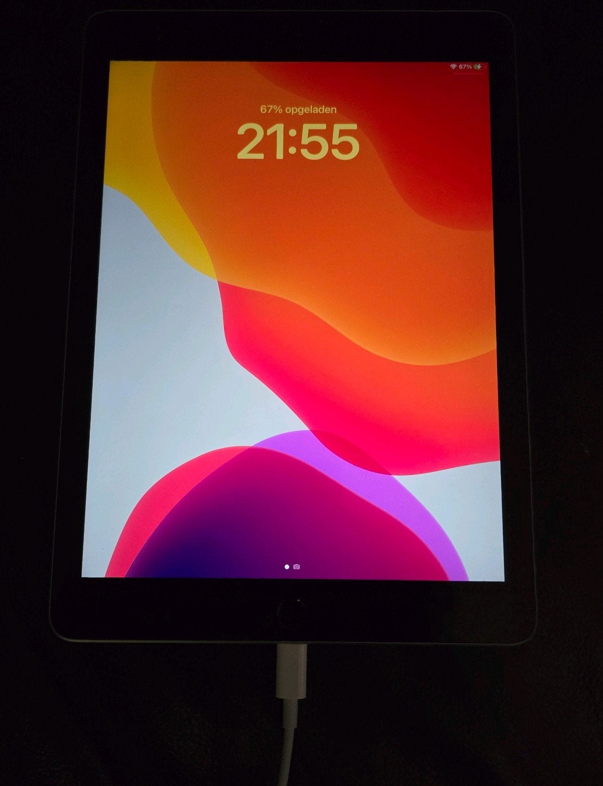 Apple iPad 5e generatie | 128 GB, Computers en Software, Apple iPads, Apple iPad, Zo goed als nieuw, 128 GB, Grijs