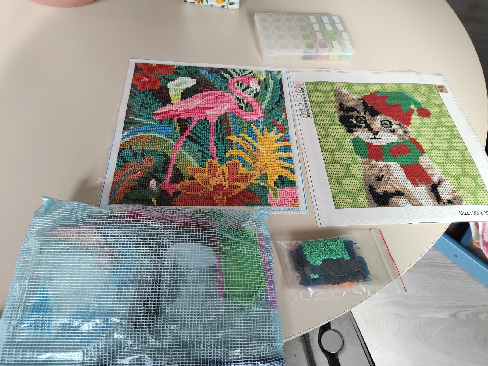 Diamond painting, 1 speler, Ophalen, Zo goed als nieuw