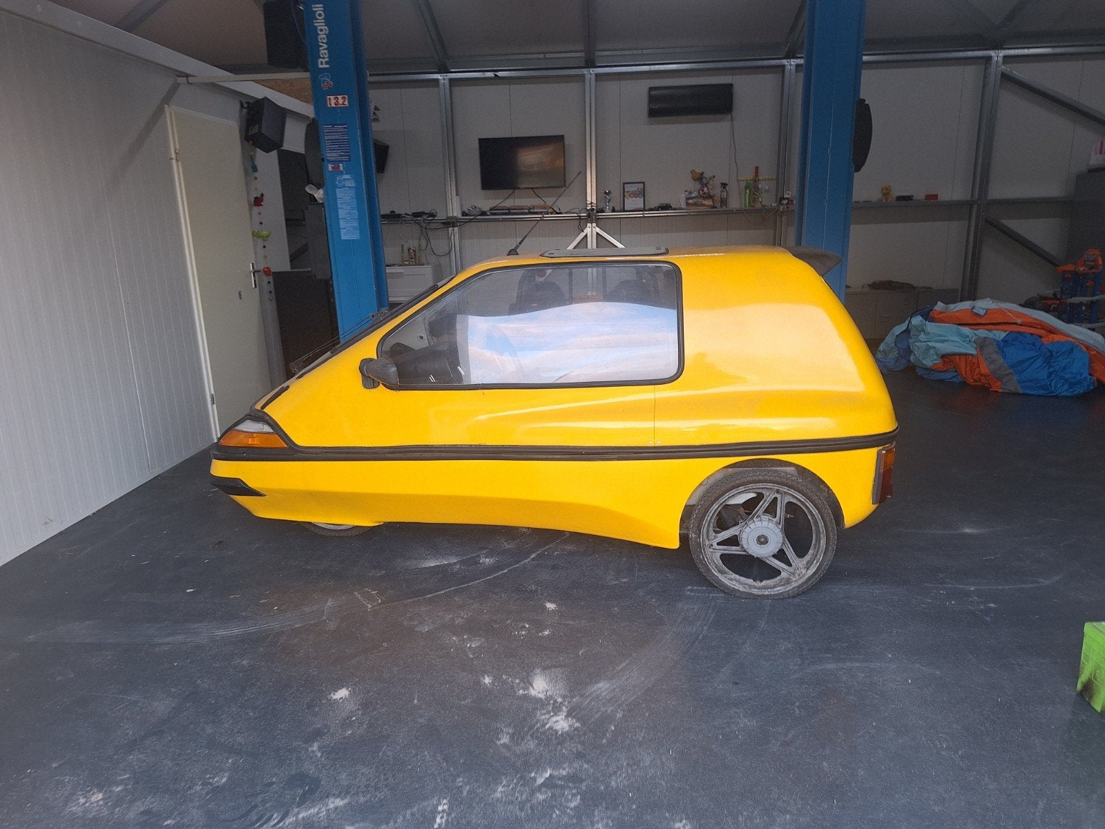 City-el mini-el electrische brommobiel 36v 3kw, Ophalen, 46 km of meer, 16 km/u of meer