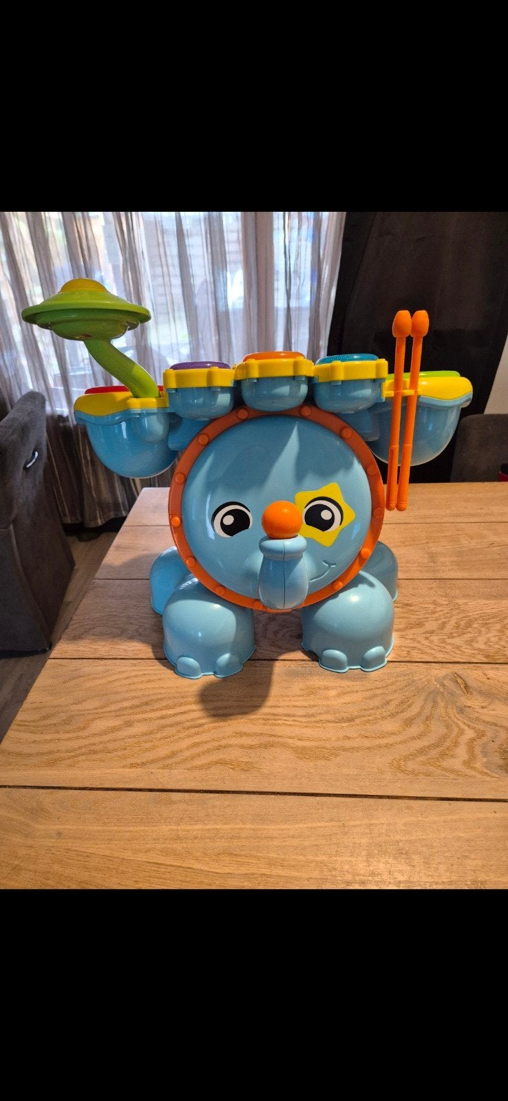Olifant drumstel + krukje, Ophalen, Speelset