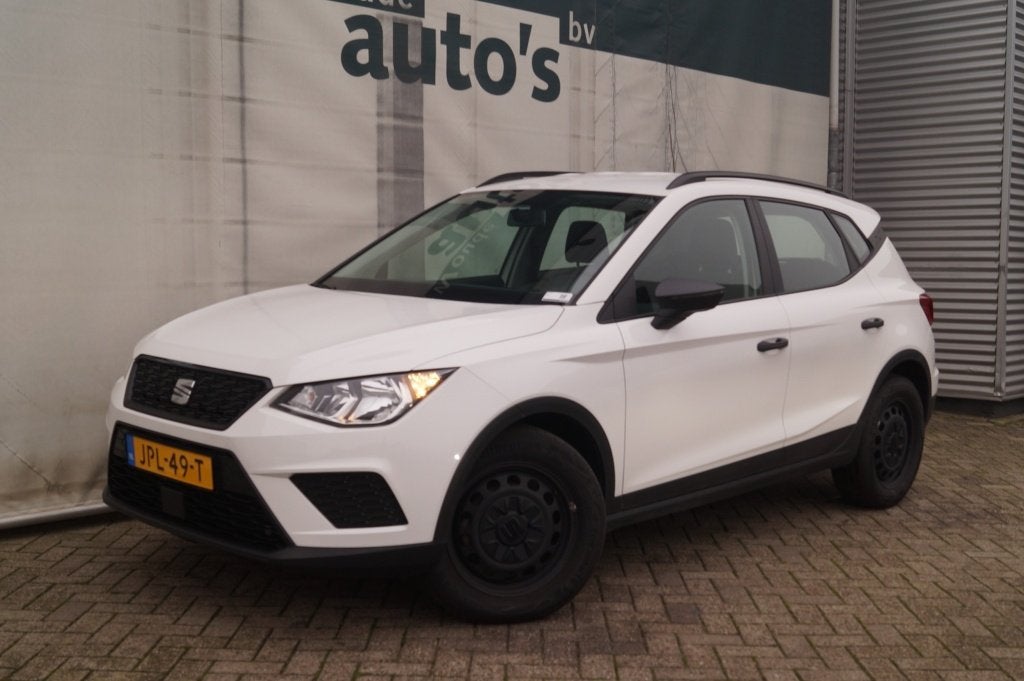 SEAT Arona 1.0 TGI 90pk Edition CNG Aardgas -AIRCO-CRUISE-, Auto's, Dealer onderhouden, Stof, Gebruikt, CNG (Aardgas)