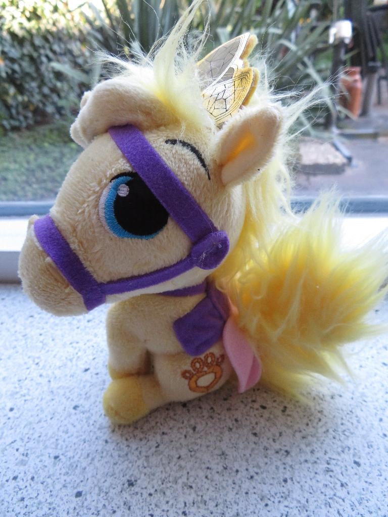 Paard paardje Pony uit Disney film Rapunzel merk Nicotoy, Paard, Disney, Ophalen of Verzenden, Zo goed als nieuw