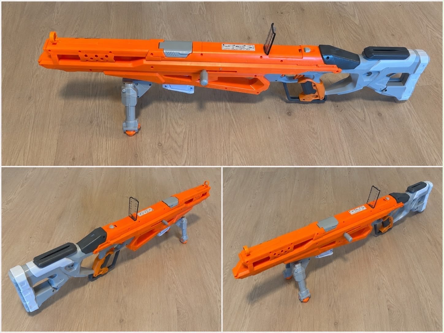 Nerf Longshot CS-6 Blaster met accessoires, Ophalen, Gebruikt, Jongen of Meisje