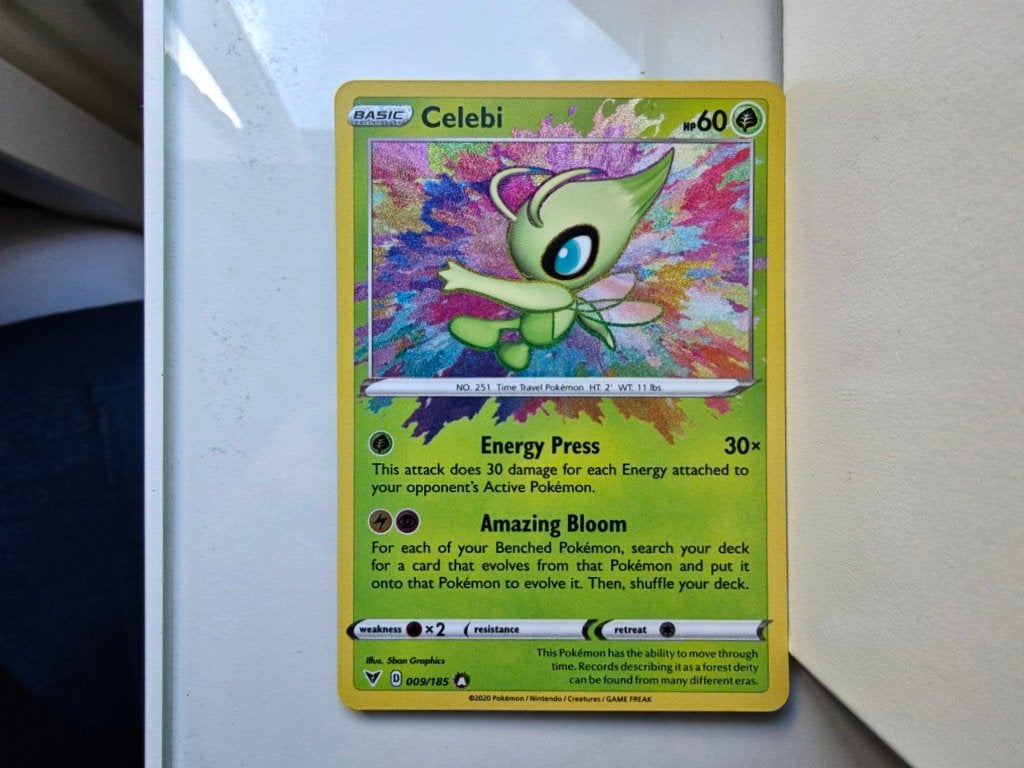 Celebi (VIV 9) Vivid Voltage, Ophalen of Verzenden, Zo goed als nieuw, Losse kaart