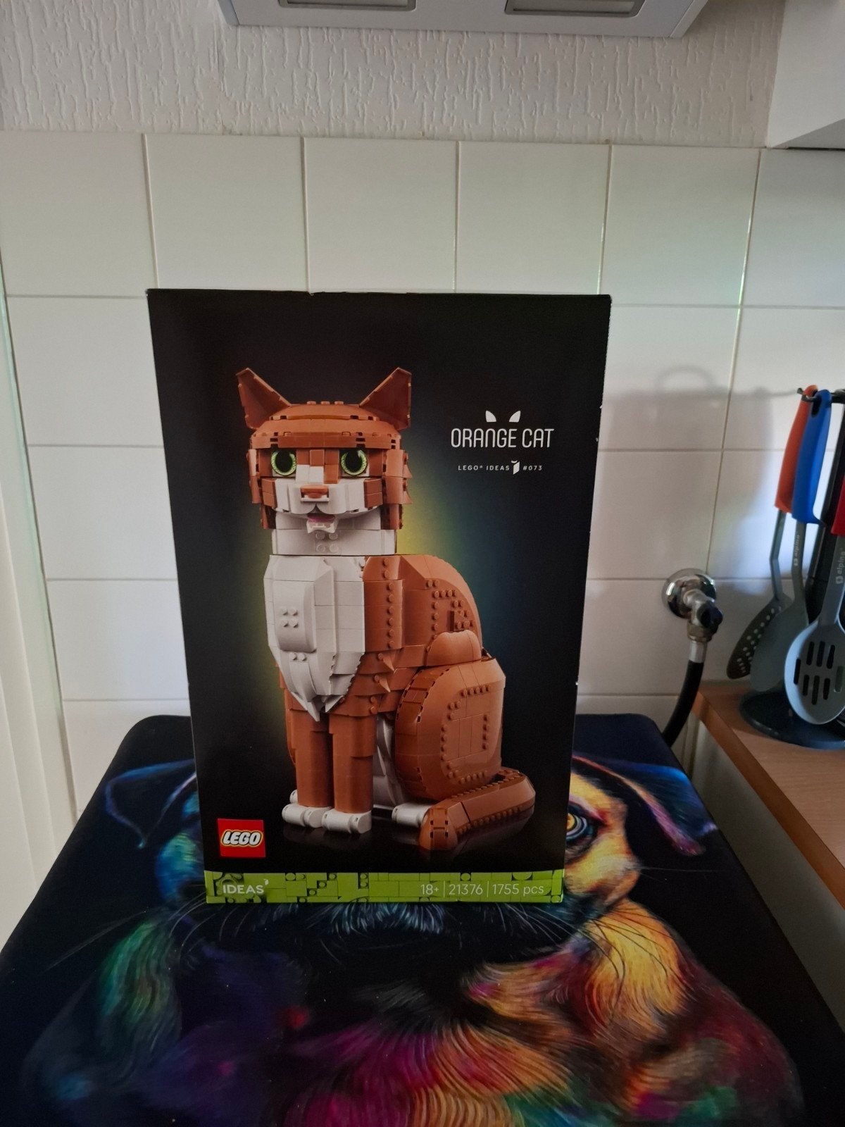 mooie rode cat van lego. nieuw in ongeopende doos, Ophalen of Verzenden, Nieuw