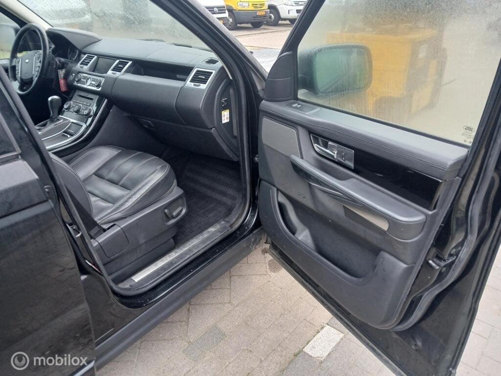 Stoelen Range Rover Sport 2010 L320 Bank Zetels zwart leer, Land Rover, Ophalen of Verzenden, Gebruikt, Land Rover