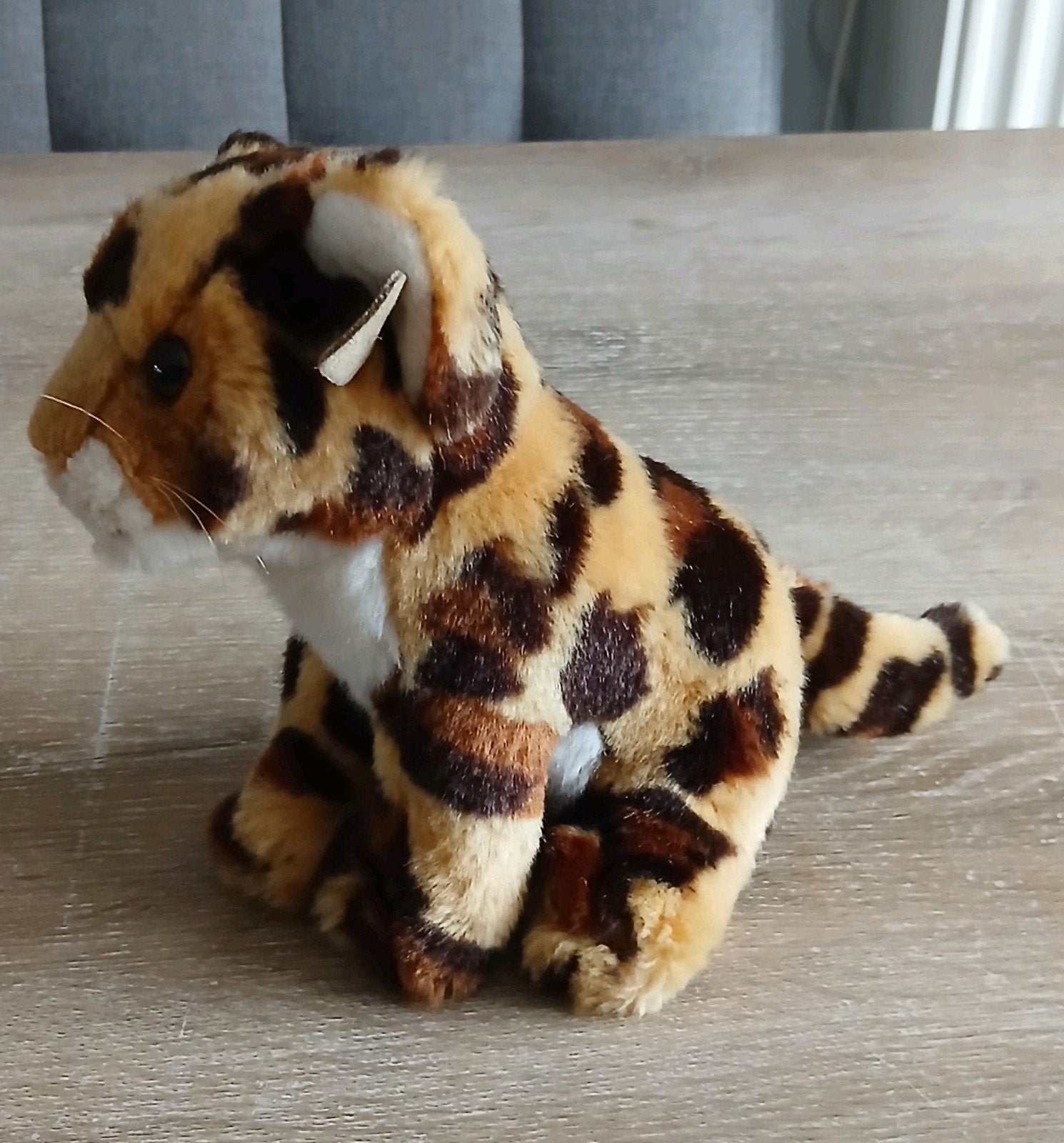 Tijger luipaard wwf wnf kat achtige knuffel, Overige merken, Overige karakters, Overige typen, Ophalen of Verzenden