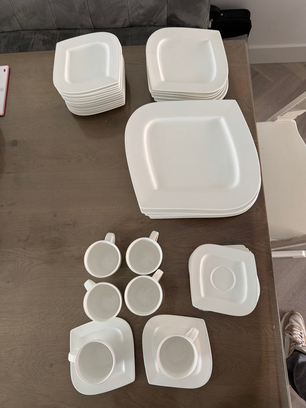 YONG Extra Strong New Bone China Servies (36-delig), Ophalen, Gebruikt, Overige merken, Porselein