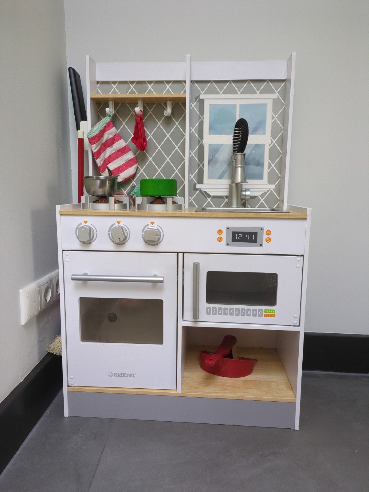 kidkraft speelkeuken, Ophalen, Gebruikt, Hout, Speelkeuken