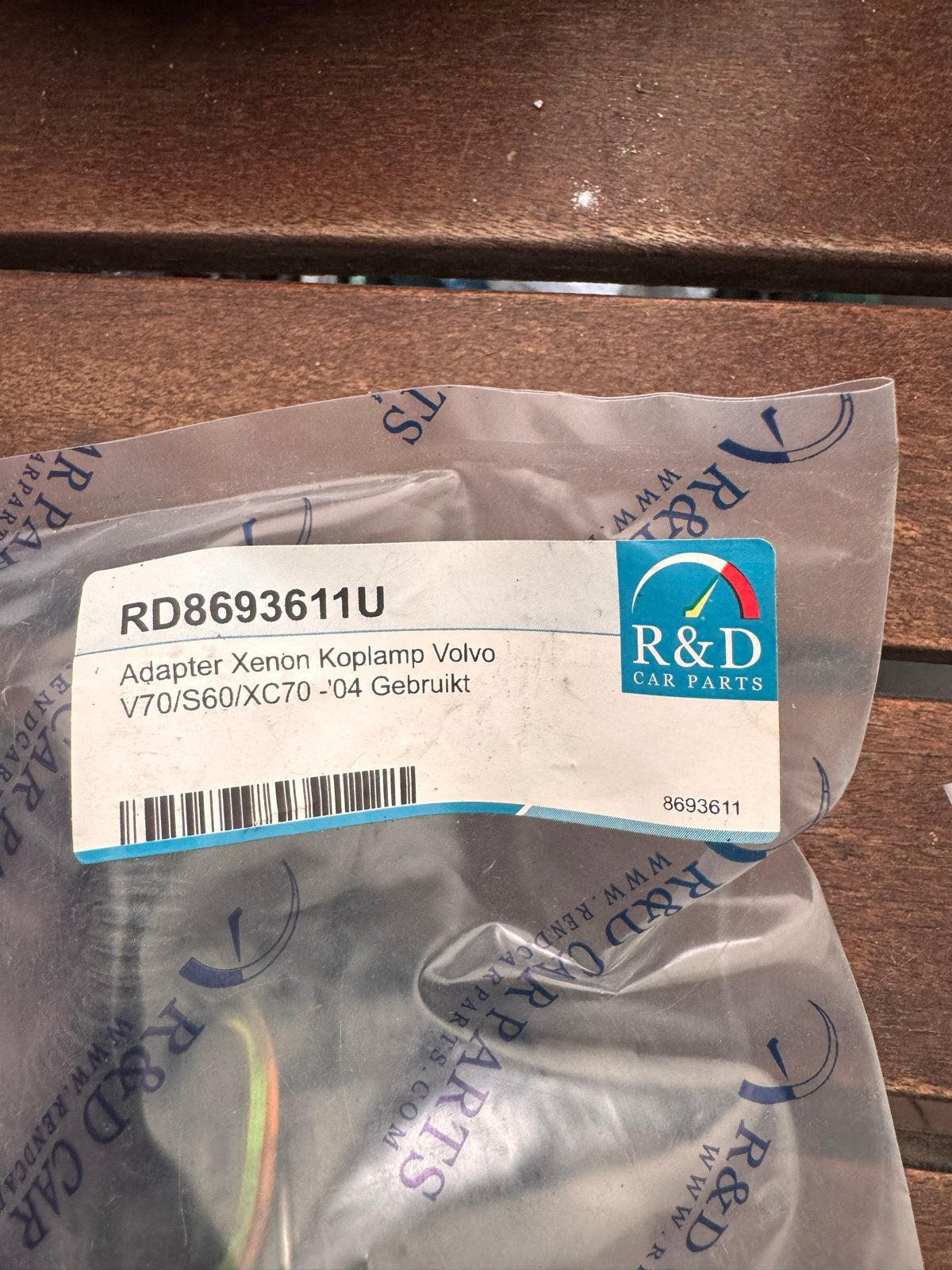 Xenon Koplamp Adapter Volvo V70/S60/XC70 -04 Gebruikt, Ophalen of Verzenden, Gebruikt, Volvo