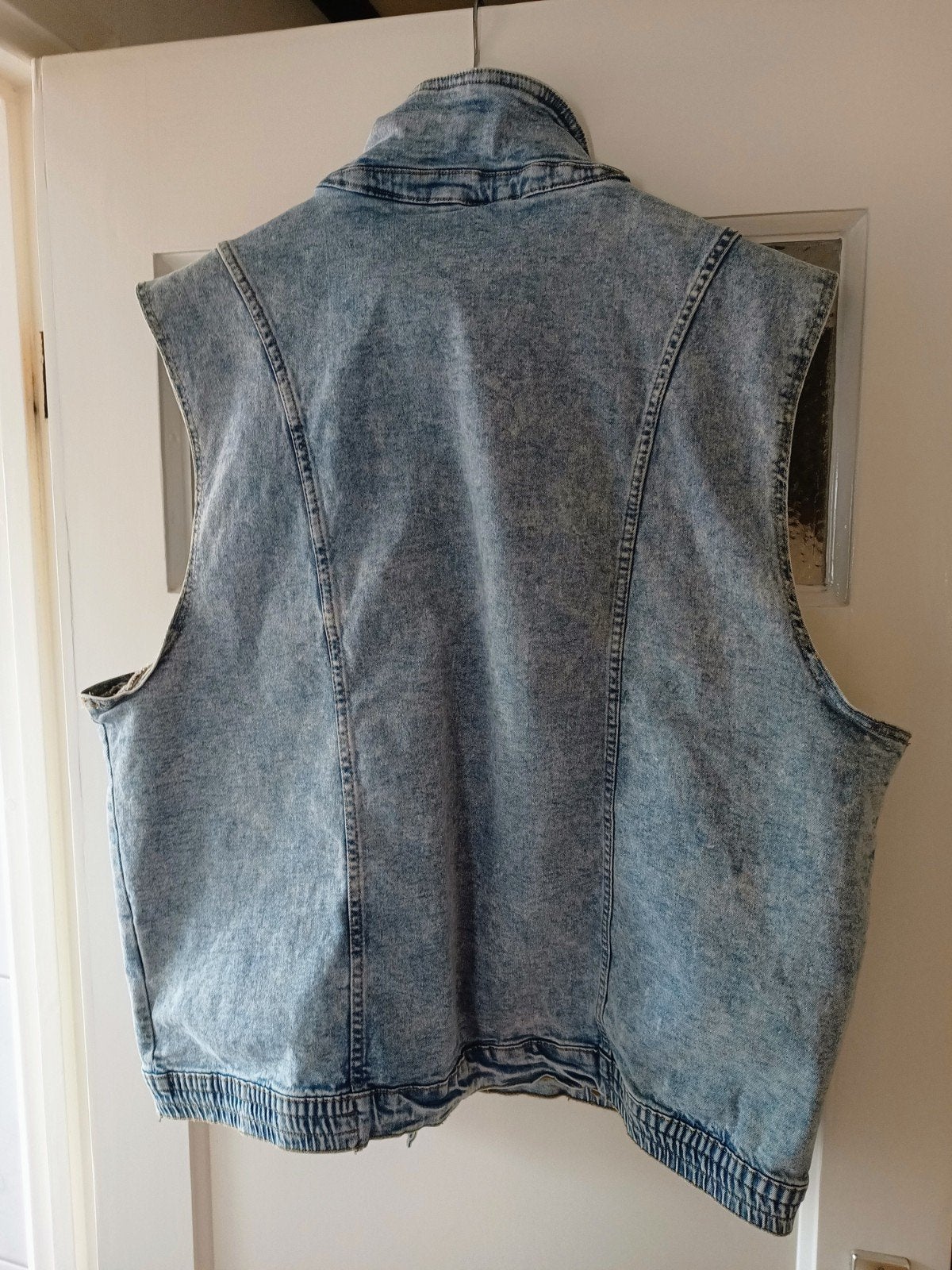 Stoer denim gilet, maat 50-52, Overige typen, Blauw, LADIES FASHION, Ophalen of Verzenden