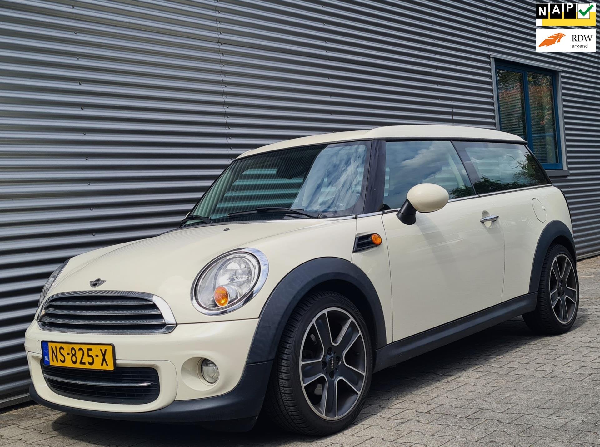 Mini Mini Clubman 1.6 Cooper Chili 07-2012 Pepper (Old Engli, Auto's, Voorwielaandrijving, Euro 5, Stof, Gebruikt
