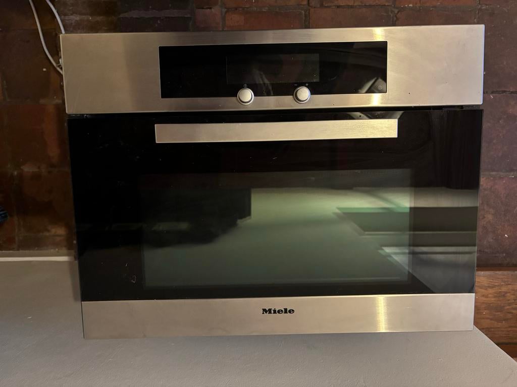 Miele Magnetronoven H4060BM - 60x45x56 cm, Ophalen, Gebruikt, 60 cm of meer, Magnetron