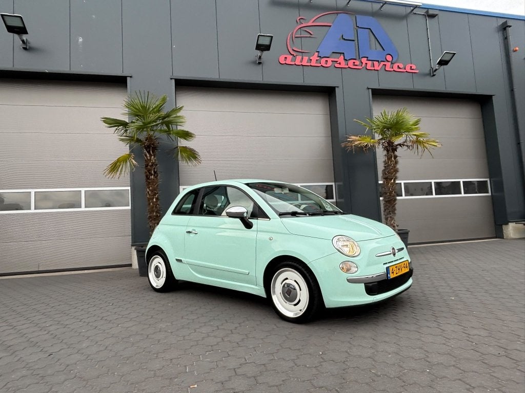 Fiat 500 Retro 0.9 80pk Twinair Turbo 2014 Verdelattementa, Auto's, Voorwielaandrijving, Stof, 905 kg, Origineel Nederlands