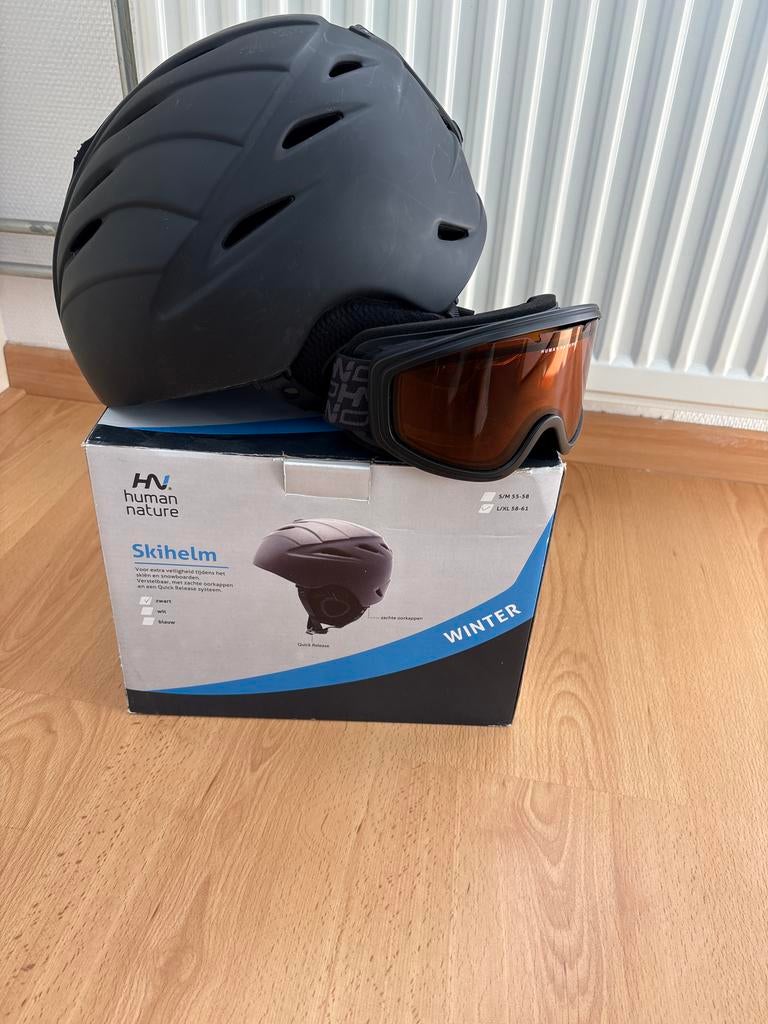 Skihelm en skibril - Zo goed als nieuw, Ophalen, Zo goed als nieuw, Skiën, Overige typen
