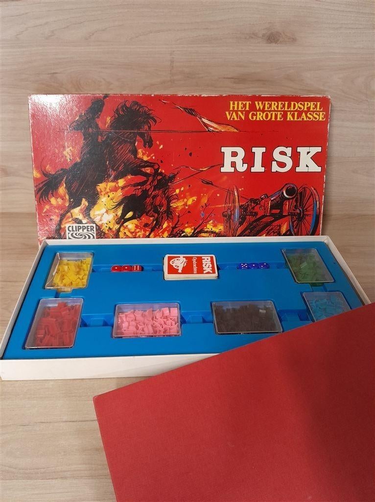 Risk Rode doos - Clipper - s5067, Verzenden, Zo goed als nieuw