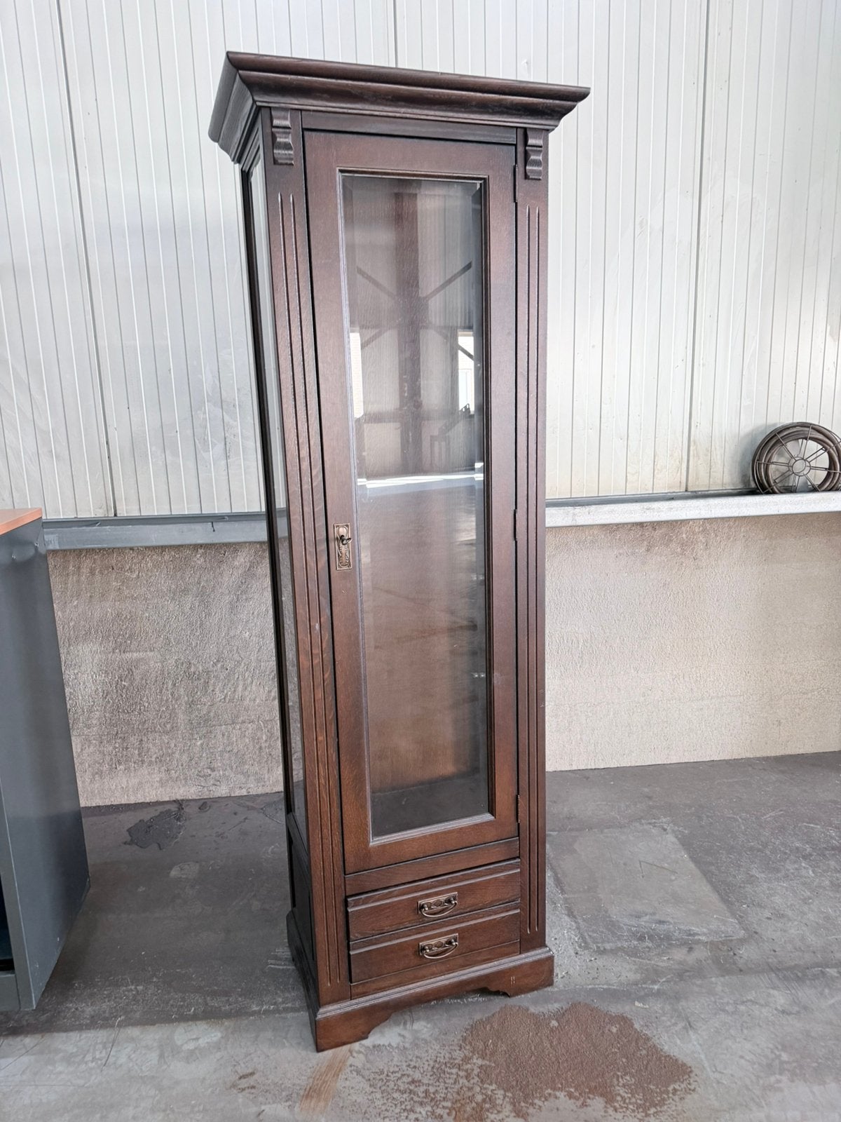 Oude kast met lamp, Ophalen, Zo goed als nieuw, 25 tot 50 cm, Minder dan 100 cm