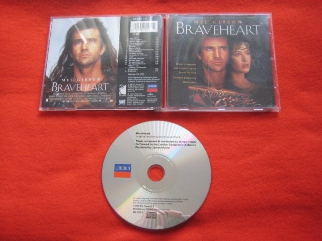 Braveheart soundtrack CD, Cd's en Dvd's, Cd's | Filmmuziek en Soundtracks, Ophalen of Verzenden, Zo goed als nieuw