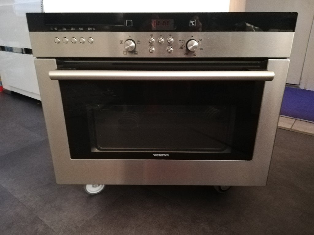 Super Siemens inbouw oven combi magnetron typenr HB84K550N, Ophalen, Gebruikt, Siemens, Oven met grill