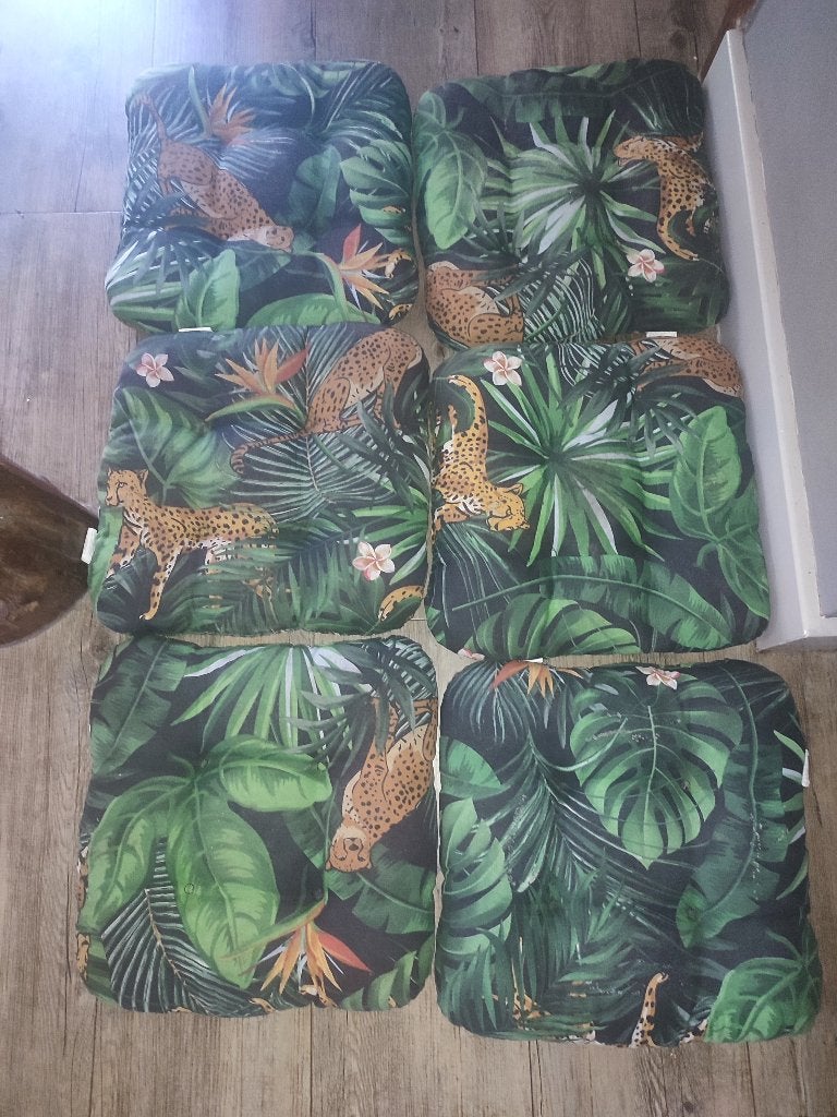 Tuinstoel kussens of zitkussens, Tuin en Terras, Tuinmeubel-accessoires, Ophalen, Gebruikt