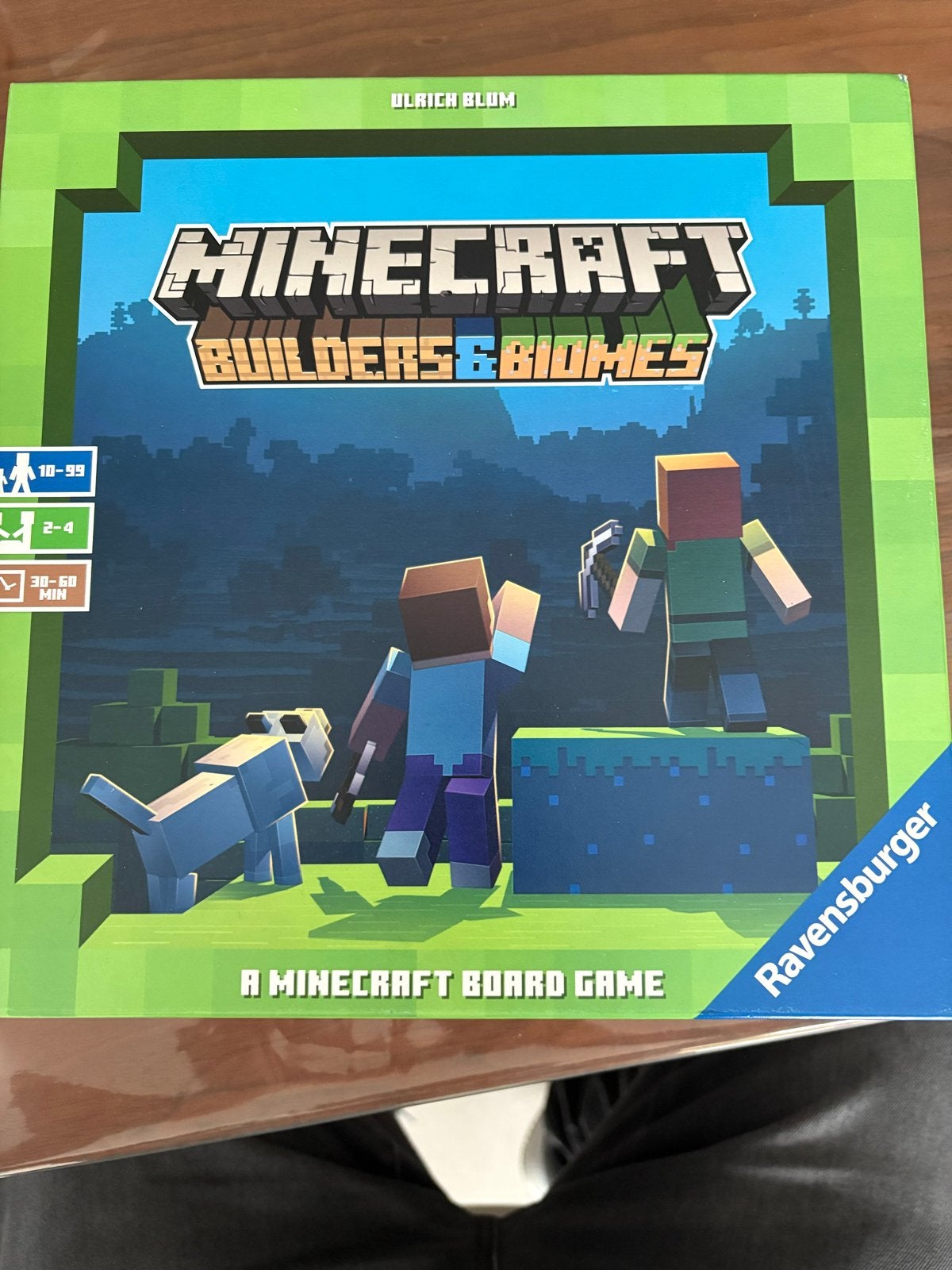 Minecraft Builders & Biomes Bordspel, Drie of vier spelers, Ophalen of Verzenden, Zo goed als nieuw